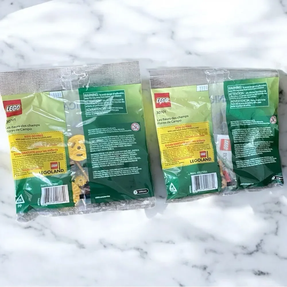 LEGO Botanicals Wildflowers Set 30701 lot of 2